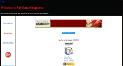 Desktop Screenshot of myflameshop.com