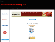 Tablet Screenshot of myflameshop.com